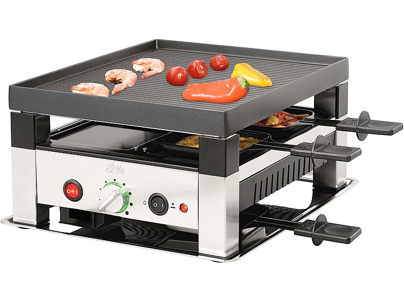 SOLIS 5in1 Raclette, Edelstahl (1020 Watt) von SOLIS