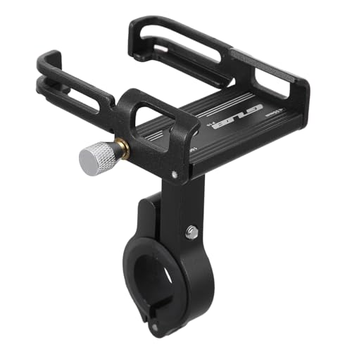 SOLUSTRE 1 Satz Handyhalter Tragbarer Telefonständer Fahrrad Telefon Halterung Anti-Shake-telefonhalterung Stabiler Telefonständer Universeller Fahrradtelefonständer Black Silikonband von SOLUSTRE