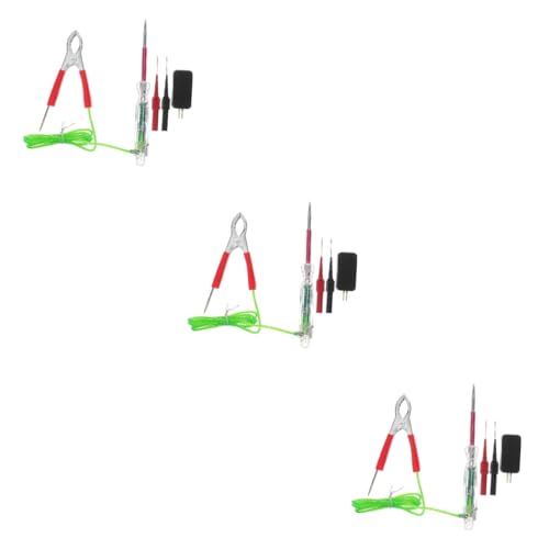 SOLUSTRE 3 Sätze Autobatterietester -stromkreistester Auto Spannungsprüfer Glühbirnen-reparatur-teststift Auto Licht Tester Auto Circuit Tester Reparaturstift Für Auto Kfz-testlicht Abs von SOLUSTRE