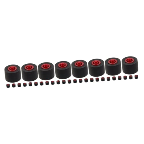 SOLUSTRE 4 Sätze Vcr-andruckrolle Andruckrolle Für Klebeband Andruckrolle Für Kassetten Rad Riemenscheiben Pinch Roller Für Recorder Kassettenrekorder Andruckrolle Für Recorder 8 Stück * 4 von SOLUSTRE