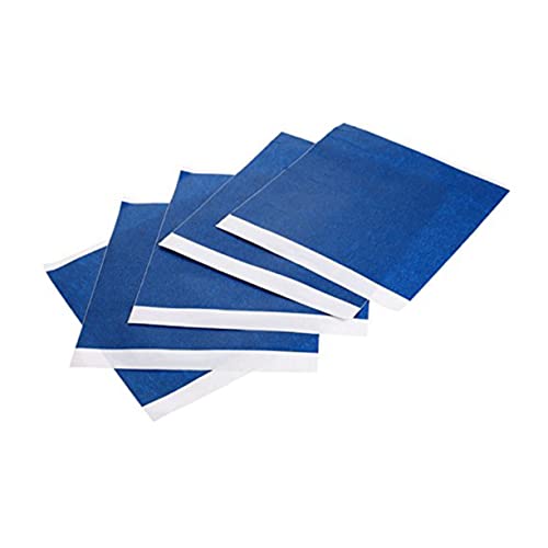 SOLUSTRE 5St Hochtemperaturband schwarzes Vinyl Bausatz Vinylfolie Montageband Auto-Innenraumfolie Draht beate use fussboden Klebeband Blau paper tig Druckerzubehör Druckerheizbettband Blue von SOLUSTRE