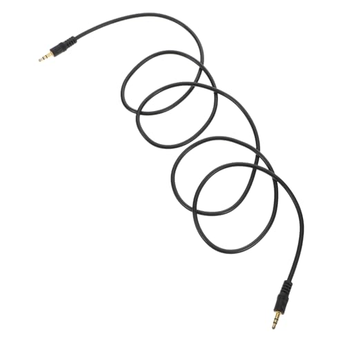 SOLUSTRE Auto-audiokabel Car-Audio-Kabel Lautsprecherkabel Für Autoradio Subwoofer-audiokabel Audio-Extender Audio-lautsprecherkabel Subwoofer-lautsprecherkabel Verlängerungskabel Black PVC von SOLUSTRE