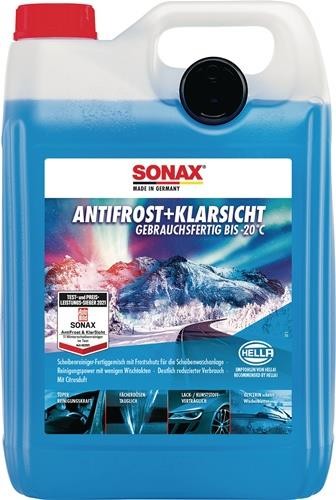 4 Stk. Sonax Scheibenreiniger AntiFrost+KlarSicht gebrauchsfertig 5l Kanister von SONAX GmbH