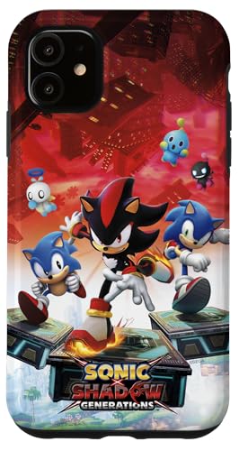 Hülle für iPhone 11 Sonic the Hedgehog, Sonic X Shadow Generations - Key Art von SONIC THE HEDGEHOG