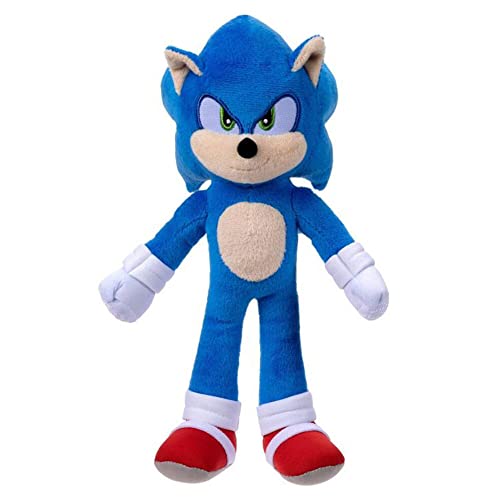 Jakks Pacific Sonic 2 Movie - 9" Basic Plush Sonic von SONIC THE HEDGEHOG