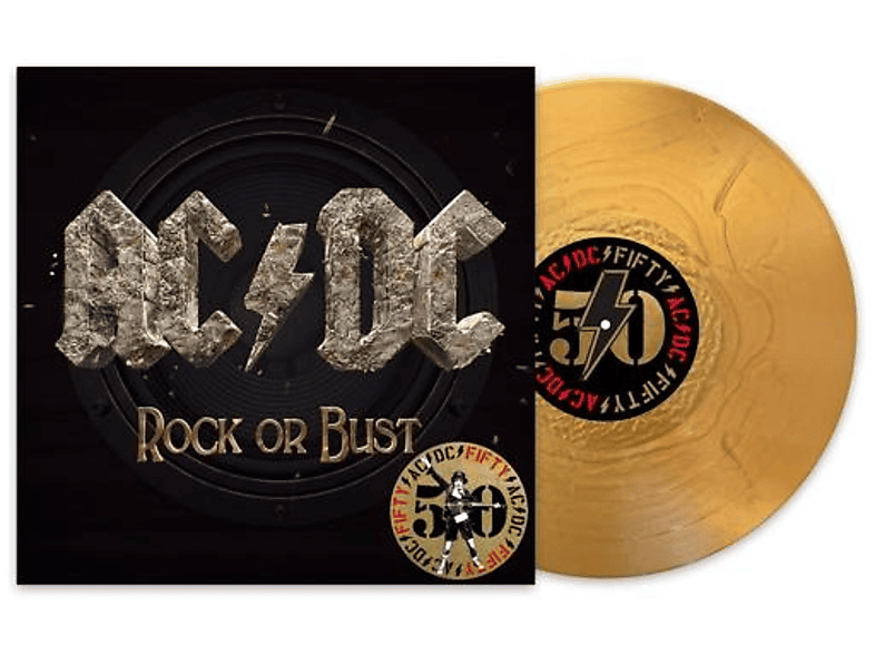 AC/DC - Rock or Bust/gold vinyl (Vinyl) von SME CATLG