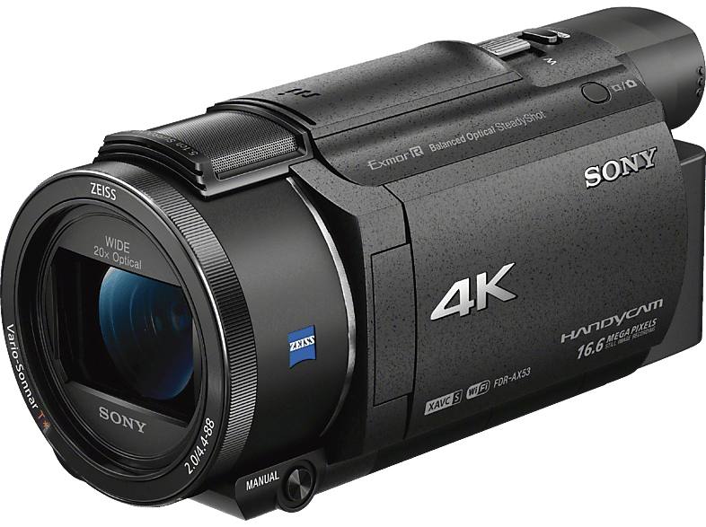 SONY FDR-AX53 Zeiss Camcorder , Exmor R CMOS 8,57 Megapixel, 20xopt. Zoom von SONY