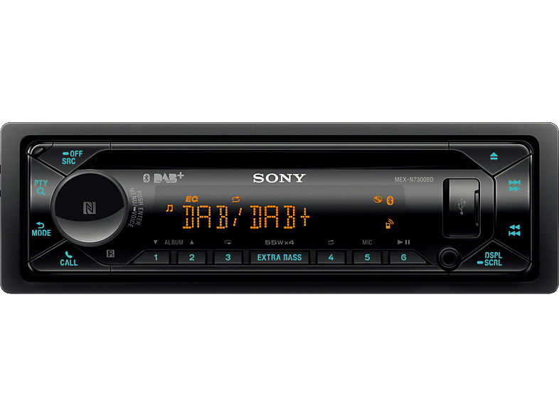 SONY MEX-N7300 Kit CD-Receiver 1 DIN, 55 Watt von SONY