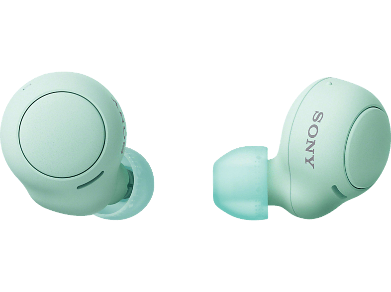 SONY WF-C500 Earbuds, Ladeetui, In-ear Kopfhörer Bluetooth Grün von SONY