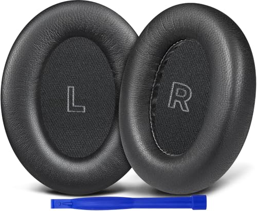 SOULWIT Lammfell Ersatz Ohrpolster für Bose QuietComfort (QC) Ultra Wireless Kopfhörer, Ersatzpolster Polster mit hochdichtem Geräuschunterdrückungsschaum von SOULWIT