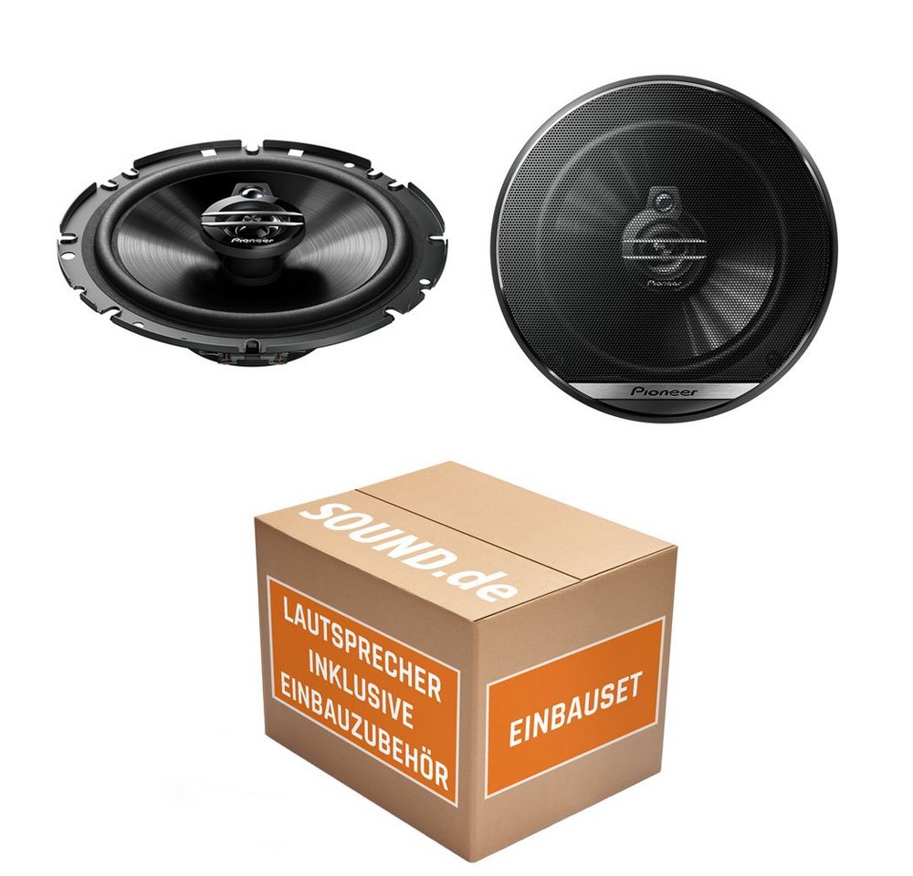 SOUND.de Lautsprecher Einbauset TS-G1730F 300WATT für VW Golf 6 Variant Heck Auto-Lautsprecher (Max: W cm) von SOUND.de