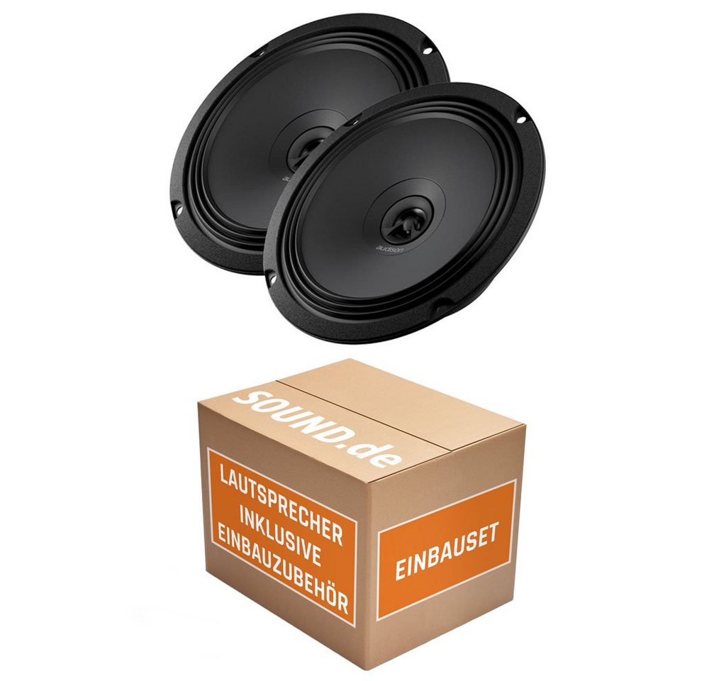 SOUND.de W202 Front Audison APX 6.5 Lautsprecher Einbauset Mercedes C-K Auto-Lautsprecher (Max: W cm) von SOUND.de