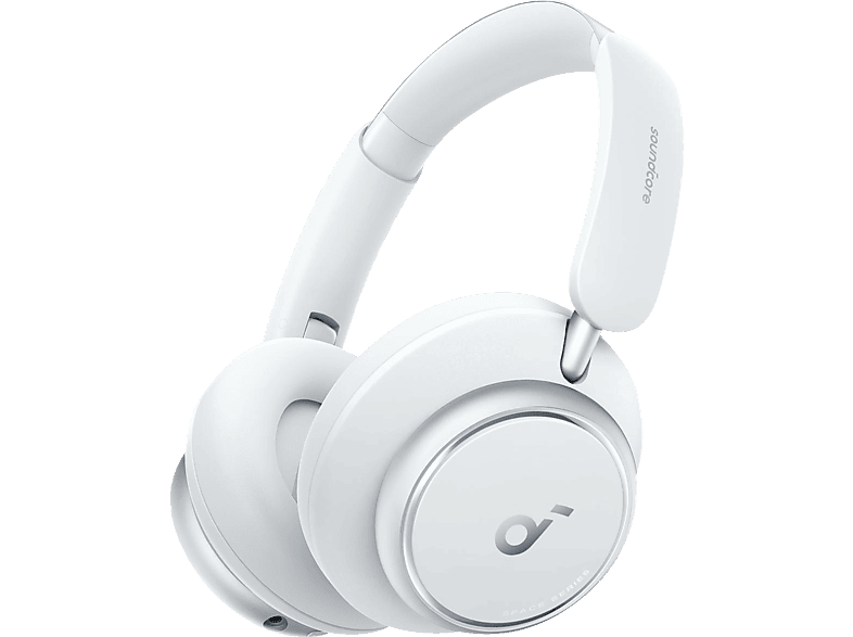 SOUNDCORE BY ANKER Soundcore Space Q45 mit Mikrofon, Over-ear Kopfhörer Bluetooth Weiß von SOUNDCORE BY ANKER