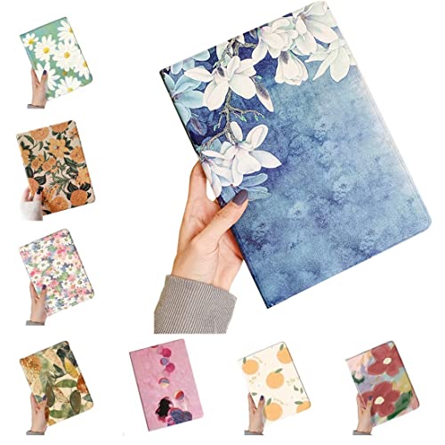 Blumen Hülle für iPad Mini 5. Generation iPad Mini 4 Schützhülle mit Stifthalter automatische Ruhe-/Wachfunktion iPad Mini 5 Blumenmuster Hülle (Color B) von SOUYOYIHI