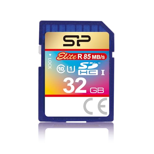 Silicon Power SP032GBSDHAU1V10 SDHC 32GB Speicherkarte von SP Silicon Power
