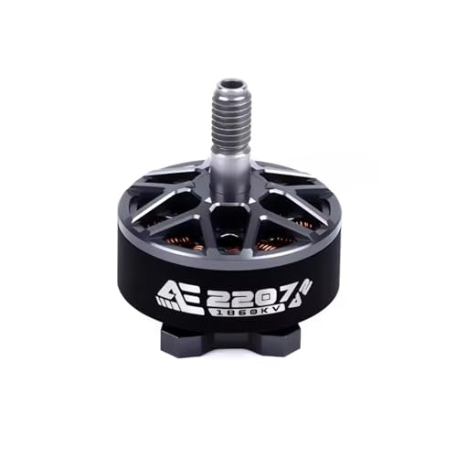 AXISFLYING AE2207 V2 18650KV 1960KV Bürstenloser Motor 4~6S Lipo 5 mm Schaft geeignet für 12,7 cm Propeller-Drohnen (1 Stück AE2207 V2 1860KV) von SPARKHOBBY