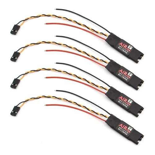 T-Motor Air 10A 15A bürstenloser Geschwindigkeitsregler ESC 2~3S Lipo 600Hz Frequenz für RC FPV Quadcopter Multicopter Traversing Drohnen (4 Stück Air 15A ESC) von SPARKHOBBY