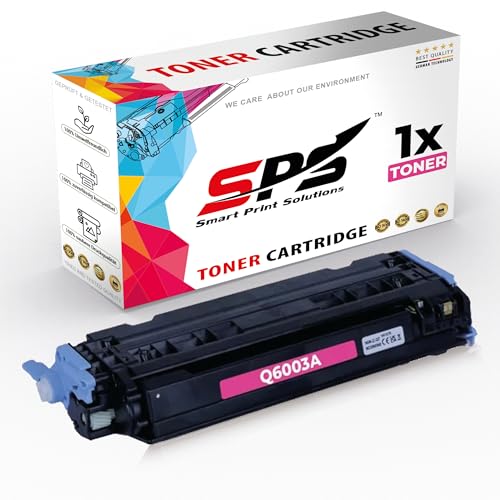 SPS Drucker Toner Kompatibel für HP Color Laserjet 1600 TN - Q6003A / 124A | Magenta | 2.000 Seiten von SPARSANDO