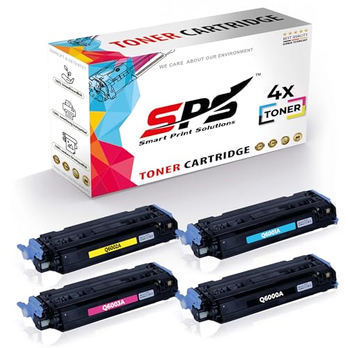 SPS Drucker Toner Kompatibel für HP Color Laserjet 2600 - Q6000A / 124A | Mehrfarbig | 2.500 Seiten von SPARSANDO