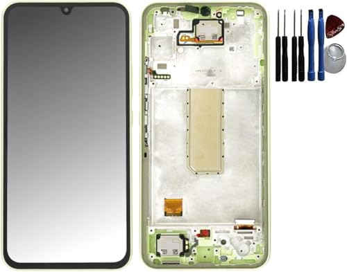 Original Amoled Display Touch Screen Bildschirm Anzeige für Samsung Galaxy A34 5G SM-A346B 2023 Rahmen Grün von SPES