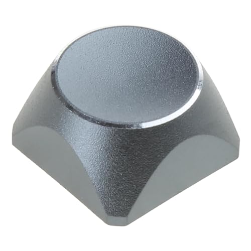 SPONGL Mehrfarbige Tastenkappe, 1 x CNC-Metall-Tastenkappe, XDA-Profil, mehrfarbige Hintergrundbeleuchtung, kein Druck, Tastenkappe für mechanische Tastatur MX von SPONGL