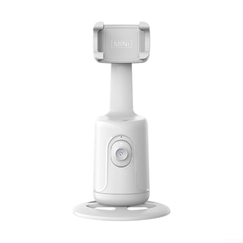 Simplified Capturing Experience Compact AI Selfie Bracket Offering Full Rotational Support (White) von SPORTARC