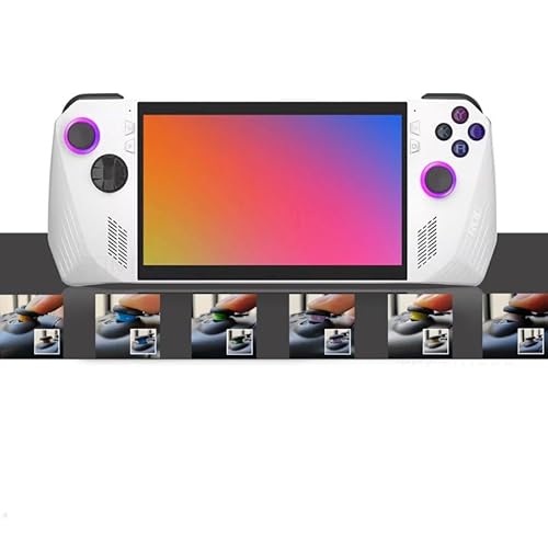 8 PCS Ring-Abdeckung Elastischer Gummischutzring Für PS5/ PS4/ Switch PRO Joystick Silikon für Rog Ally und für Steam Deck Game Console von SQALCXY