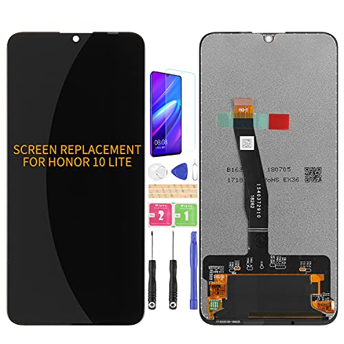 Für Huawei Honor 10 Lite LCD Display für Honor 10i / 20i / 20 Lite Ersatzbildschirm HRY-LX1 Touchscreen Sensor Digitizer Assembly (Schwarz ohne Rahmen) von SRJTEK