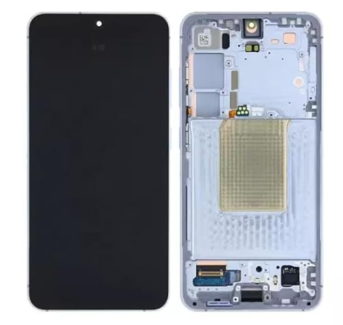 【US-Version】Original für Samsung S24 Plus 5G Bildschirm Ersatz für Samsung S24 Plus LCD-Display SM-S926A SM-S926U SM-S926W Touchscreen-Reparaturset mit Rahmen (Saphirblau) von SRJTEK