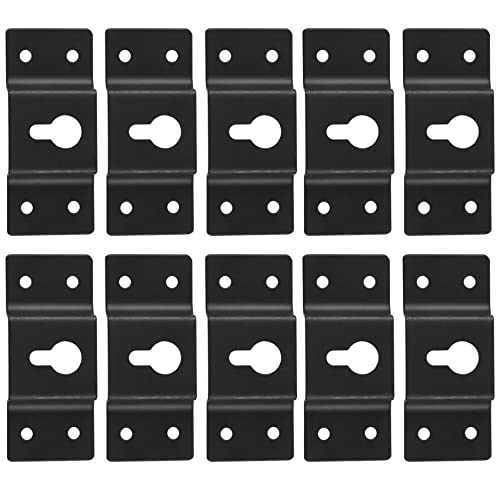 SRMAN Diy Audio Sound Box Lautsprecher Wandhalterung Haken AufhäNger Platte 10Pcs von SRMAN