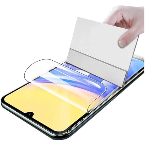 3 Stück Displayschutzfolie aus Hydrogel für Samsung Galaxy A35 5G（6.6"）, Selbstheilende TPU-Folie, [Anti-Bläschen][Hohe Empfindlichkeit][Anti Kratzer Schutz Displayfolie] von SRSRROP