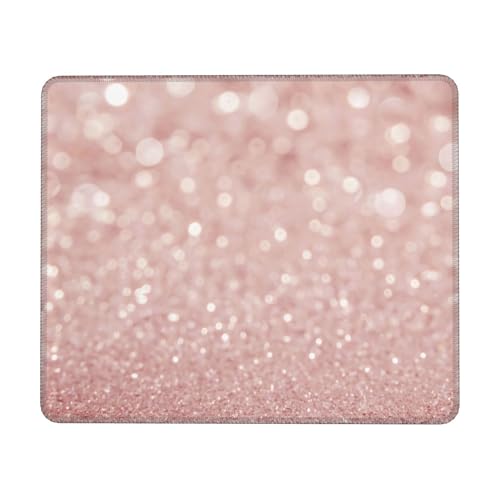 Pink Beach Print Mousepad Rubber Material Office Desk Mat for Office and Gaming Mousepad von SSGVLPTO