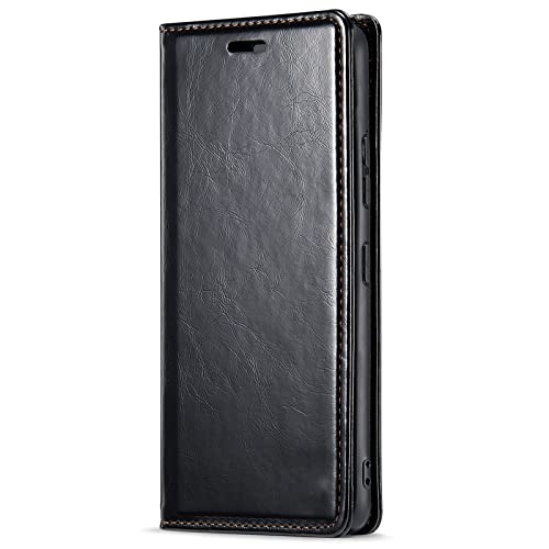 Hülle für Samsung Galaxy S23/S23 Plus/S23 Ultra, Flip Folio PU-Leder-Brieftaschenhülle mit Kartenfächern, Ständer, magnetische Adsorption, TPU-Schale, stoßfeste Abdeckung von SSLQYLEE