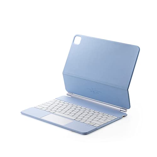 SSLQYLEE Smart Magic Keyboard for iPad Pro 11 Case Keyboard Cover (Farbe: Sky Blue, Size : Pro 11) von SSLQYLEE