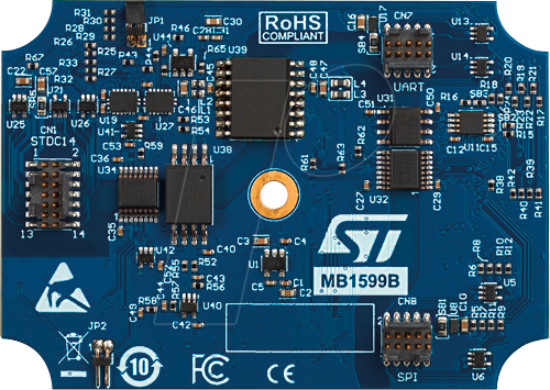 B-STLINK-ISOL - Isolation/Spannungsadapterkarte für STLINK-V3SET von STMICROELECTRONICS