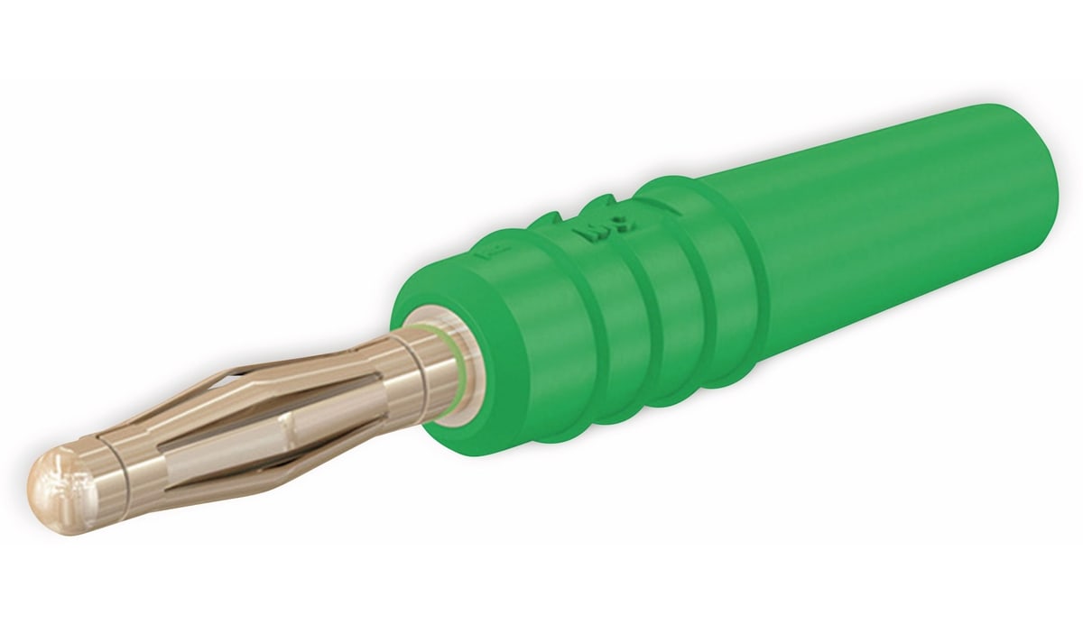 STÄUBLI SLS205-L Lamellenstecker, 2 mm, vergoldet, grün STÄUBLI SLS205-L Lamellenstecker, 2 mm, vergoldet, grün von STÄUBLI