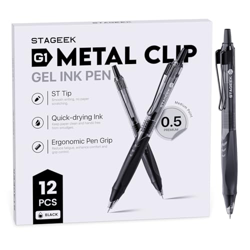 STAGEEK Gel Ink Pens G1 (Black) von STAGEEK