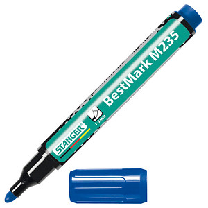 STANGER BestMark M235 Permanentmarker blau 1,0 - 3,0 mm, 1 St. von STANGER