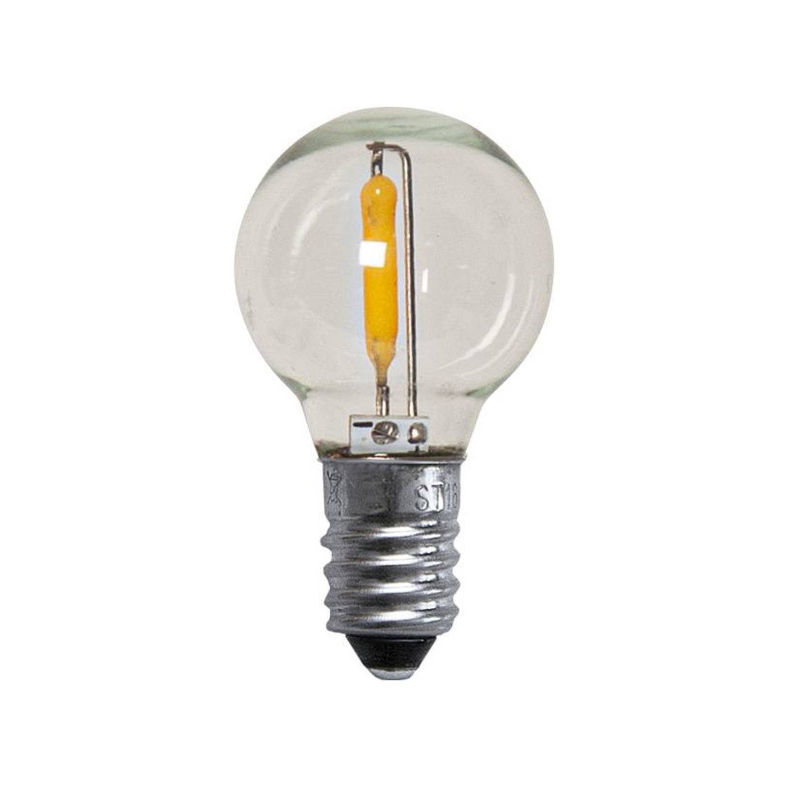 LED-Ersatzleuchtmittel Birne E10 0,5W klar 23-55VAC/DC 3xSet von STAR TRADING