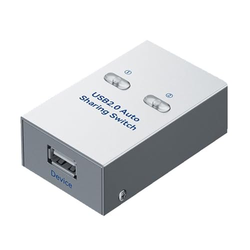 USB-Drucker Sharer Gerät 2 Port USB-Drucker Sharer Peripheriegeräte für Drucker USB-Splitter für Drucker Sharer Drucker von STBQHG