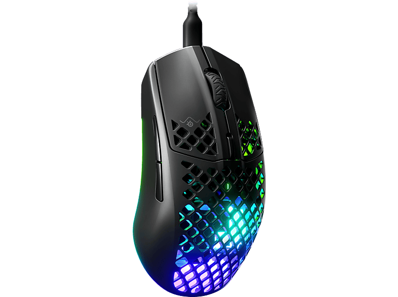 STEELSERIES Aerox 3 2022 Gaming Maus, Mattschwarz von STEELSERIES