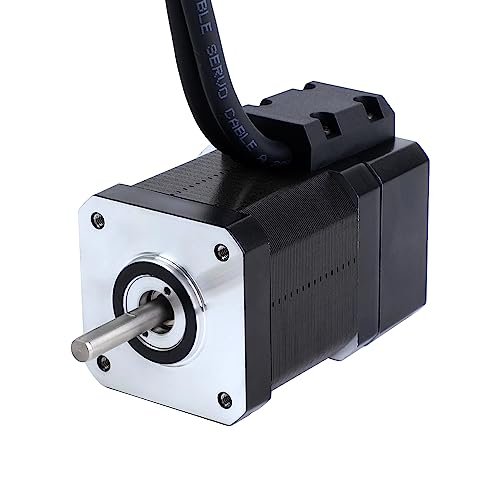 STEPPERONLINE Nema 17 Closed Loop Schrittmotor 52Ncm(73.64oz.in) mit Encoder 1000PPR(4000CPR) von STEPPERONLINE