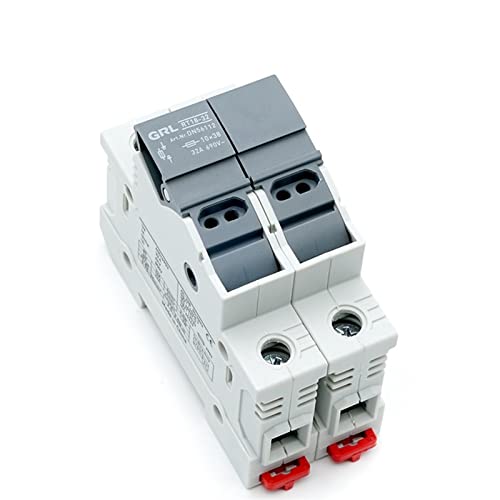 1 stücke Halter RT18-32-2P s Set Basis Box Starke Wärmeableitung AC 10x38MM 500V Flink keramik RO15 DIN Schiene Montieren(Rt18-32-2p4A) von STFEAGYZ