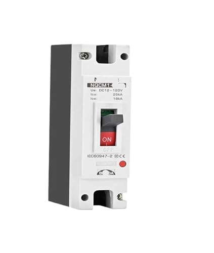 Leistungsschalter DC12V 24V 48V 60V 110V Circuit Breaker 100A 200A 300A 400A 600A Batterie Protector Typ B MCCB photovoltaik Auto Power Kurzschluss Cutoff 1 STÜCK(160A1P) von STFEAGYZ