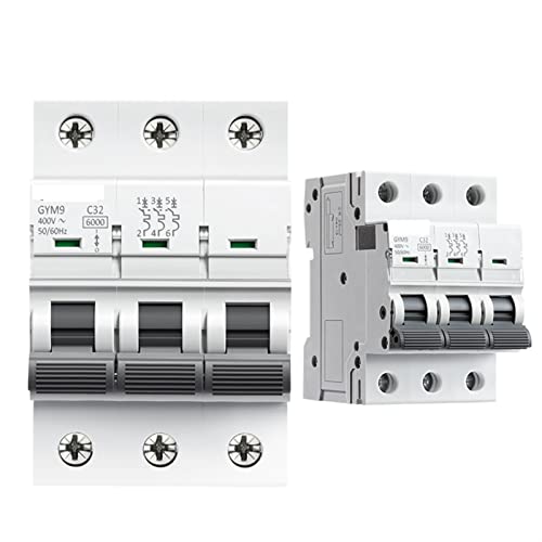 Leistungsschalter Gym9 3p 6ka Mini-Din-Schienen-Leistungsschalter 6a 10a 16a 20a 25a 32a 40a 50a 63a AC-Typ MCB 400V(40a3 Pole C Curve) von STFEAGYZ