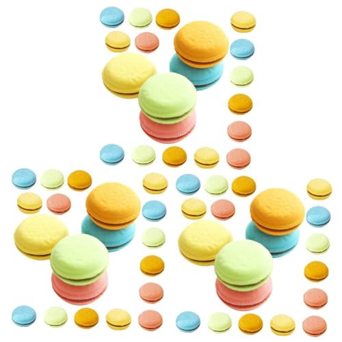 STOBOK 12 Kisten Macaron-Radiergummi Mini-Kuchenradierer Radiergummis auseinander nehmen niedlich briefpapier kinder erasers for entzückende Radiergummis coole Radiergummis von STOBOK