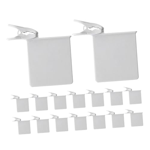 STOBOK 16 Stück Kühlschrank -Trennungsclip Kühlschrank-Trennklammer Kühlschrank-Seitentürtrennwand Trennclip für die Kühlschranktür Kühlschrankregal Plastik Light Grey STOBOK 16 Stück Kühlschrank -Trennungsclip Kühlschrank-Trennklammer Kühlschrank-Seitentürtrennwand Trennclip für die Kühlschranktür Kühlschrankregal Plastik Light Grey von STOBOK