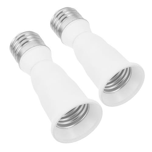 STOBOK 2 Stück Lampenkopf umbauen Glühbirnen -Sockel -Erweiterung Glühbirnen -Sockelweiterung Lichtsteckdosenverlängerung im Freien Socket Extender PC flammhemmend Weiß STOBOK 2 Stück Lampenkopf umbauen Glühbirnen -Sockel -Erweiterung Glühbirnen -Sockelweiterung Lichtsteckdosenverlängerung im Freien Socket Extender PC flammhemmend Weiß von STOBOK