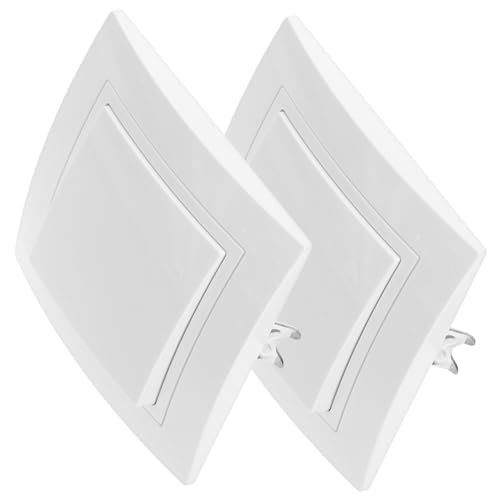 STOBOK 2Stücke Wandleuchte Schalttafel Robuste Multifunktionale Panel Schalttafel Für Zuhause Hotel Büro Acv Einfacher Austausch Elegantes Design Eu Stecker STOBOK 2Stücke Wandleuchte Schalttafel Robuste Multifunktionale Panel Schalttafel Für Zuhause Hotel Büro Acv Einfacher Austausch Elegantes Design Eu Stecker von STOBOK