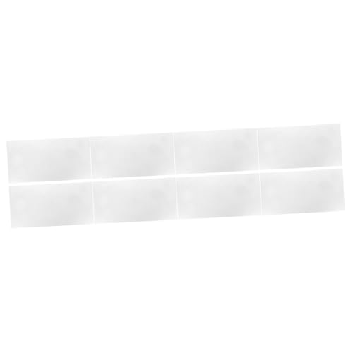 STOBOK 4 Sets Whiteboard Wandaufkleber Tragbare Whiteboard Tapete Weiße Tafel Wiederverwendbares Whiteboard Informationstafel Zuhause Nachrichtentafel Whiteboard Für Büro Trocken von STOBOK